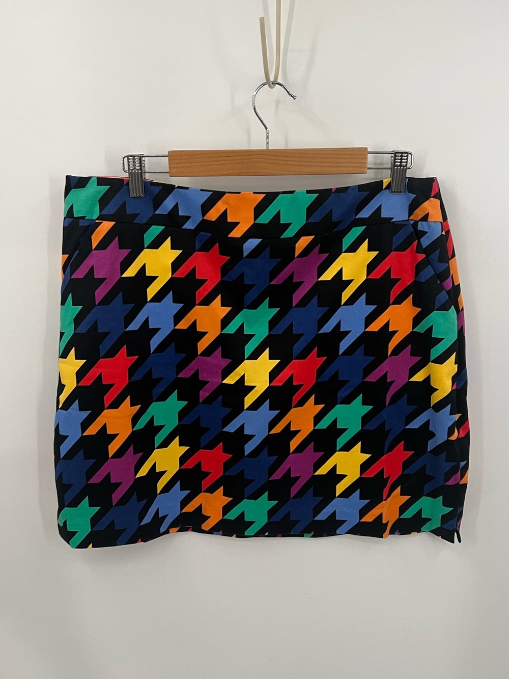 Loudmouth Multicolor Houndstooth Mini Gokf Skort